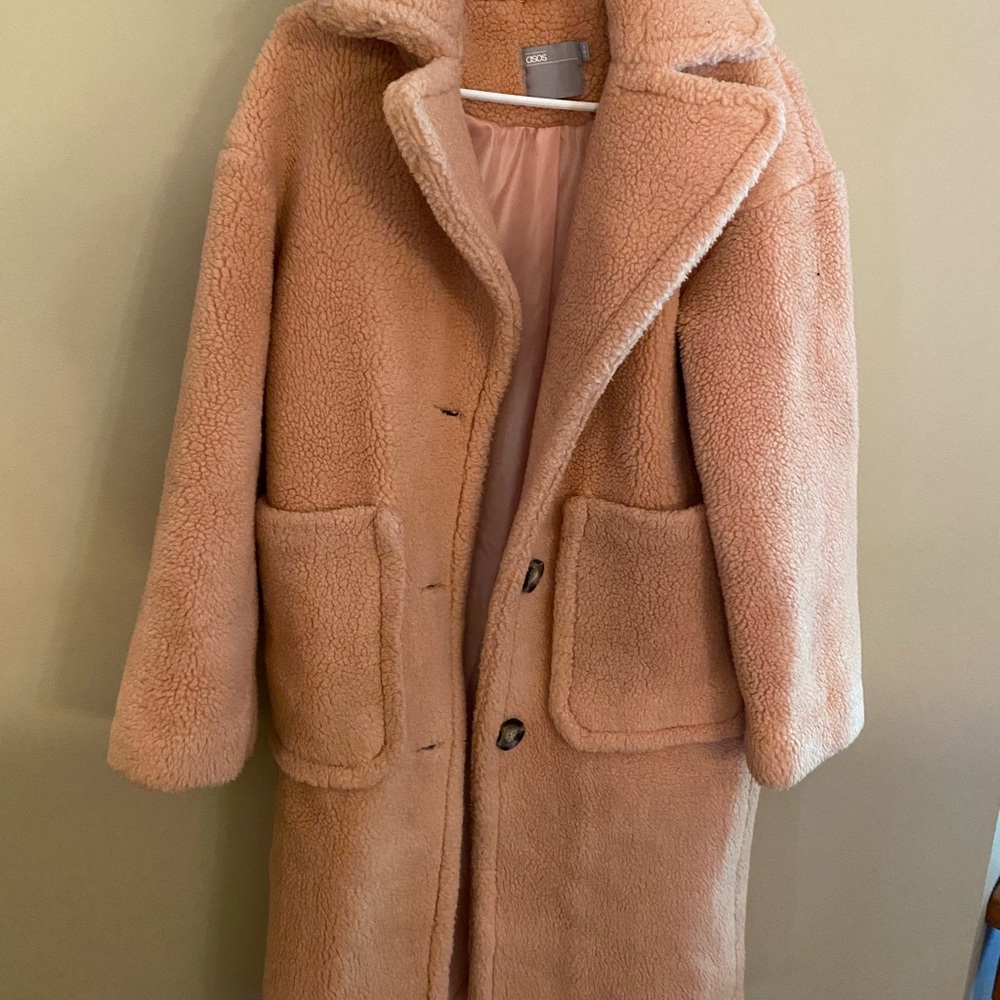 ASOS Tan Sherpa Jacket